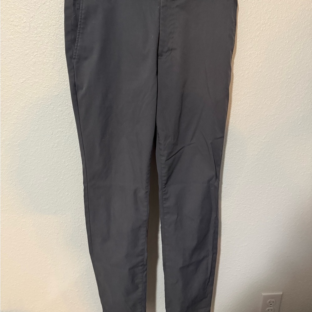7 For All Mankind Charcoal Chinos